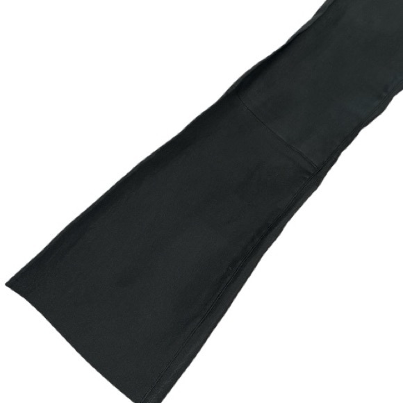 SPRWMN Black Leather Crop Flare Pants EUC Size Medium - Picture 4 of 6